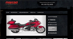 Desktop Screenshot of mercedpowersports.com